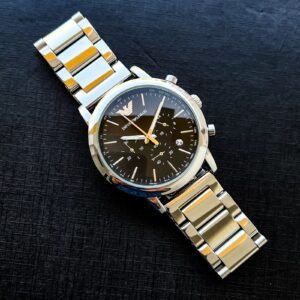 Emporio Armani men's Silver first copy watches in india