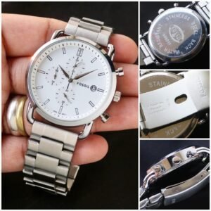 Fossil Fs 5400 white dial first copy watches in india