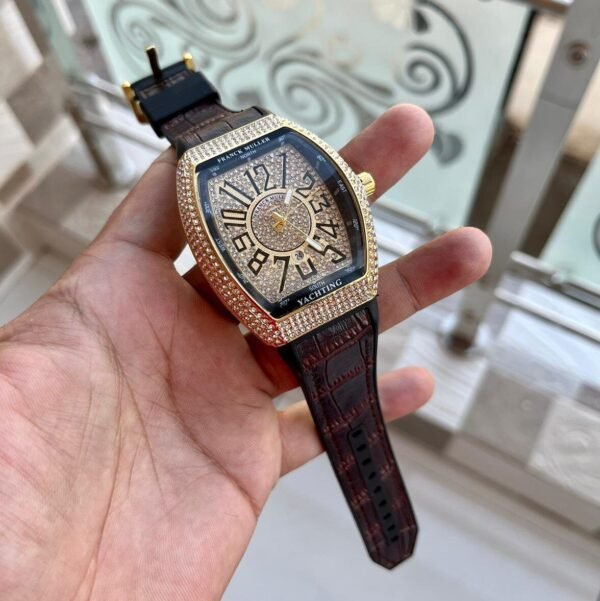 Franck Muller Geneve Brown first copy watches in india