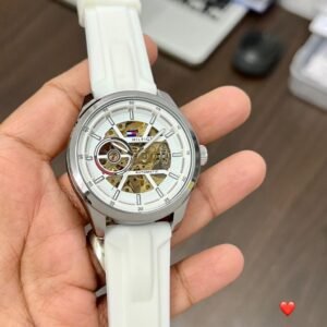 Tommy Hilfiger Men's White first copy watches in india