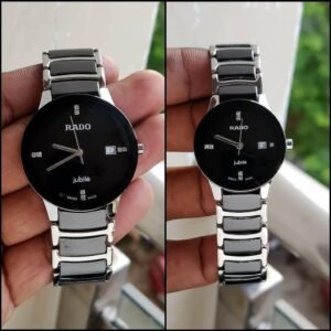 Rado Jubile Black and Silver Couple first copy watches in india