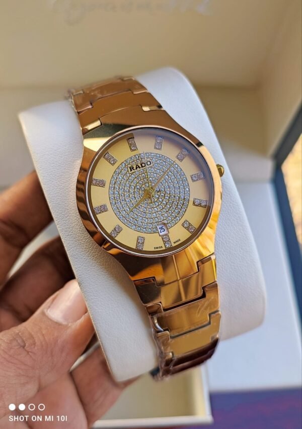Rado ceramic Gold Men's first copy watches in india