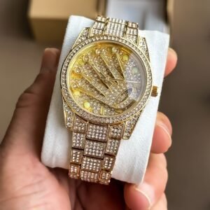 ROLEX LOGO ROTATING GOLD first copy watches in india