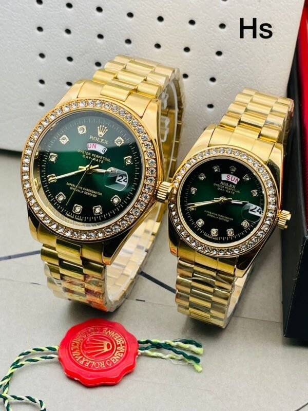 ROLEX OYSTERS Green and Gold first copy watches in india