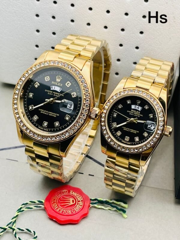 ROLEX OYSTERS BLACK and GOLD first copy watches in india