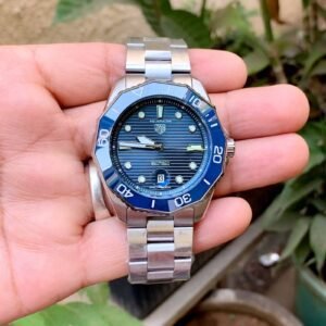 Tag Heuer Aquaracer Silver & Blue first copy watches in india