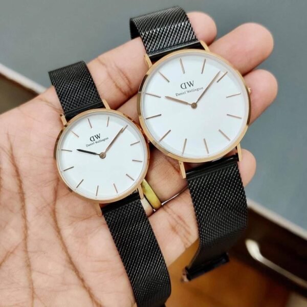 Daniel Wellington PETITE Black and White first copy watches in india