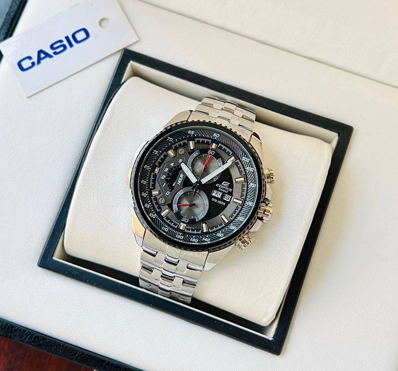 Casio Edifice EF-558SG-1AVDF 558FG Chronograph Men's Full Gold Watch -  Imported