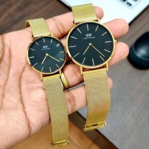 Daniel Wellington PETITE Gold and Black first copy watches in india