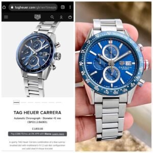 TAG Heuer chronograph Blue Dial first copy watches in india