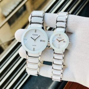 Rado Jubile White & Silver Couple first copy watches in india