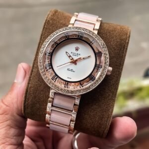 Rolex Zoom Rosegold For Girls first copy watches in india