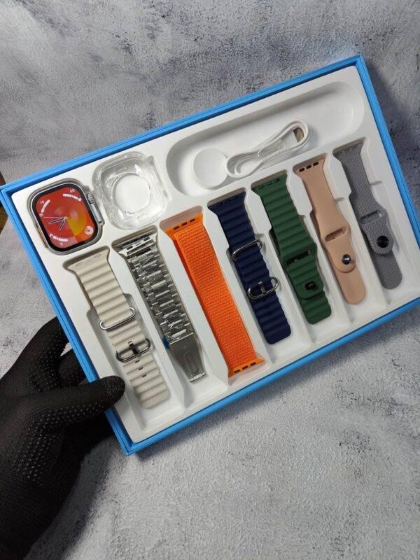 WS-X9 Smartwatch With 7 Straps