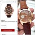 Jacob & Co Brown Strap