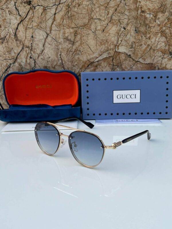 Gucci Sunglass 797 gold blue