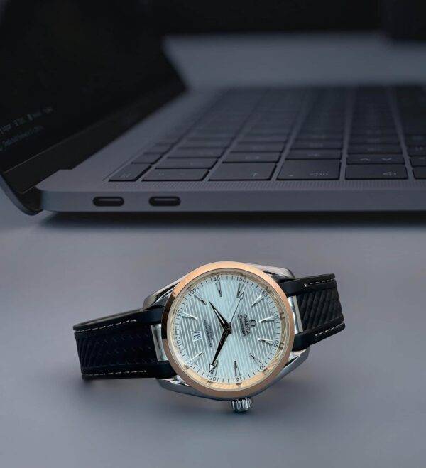 Omega Aqua Terra White Dial