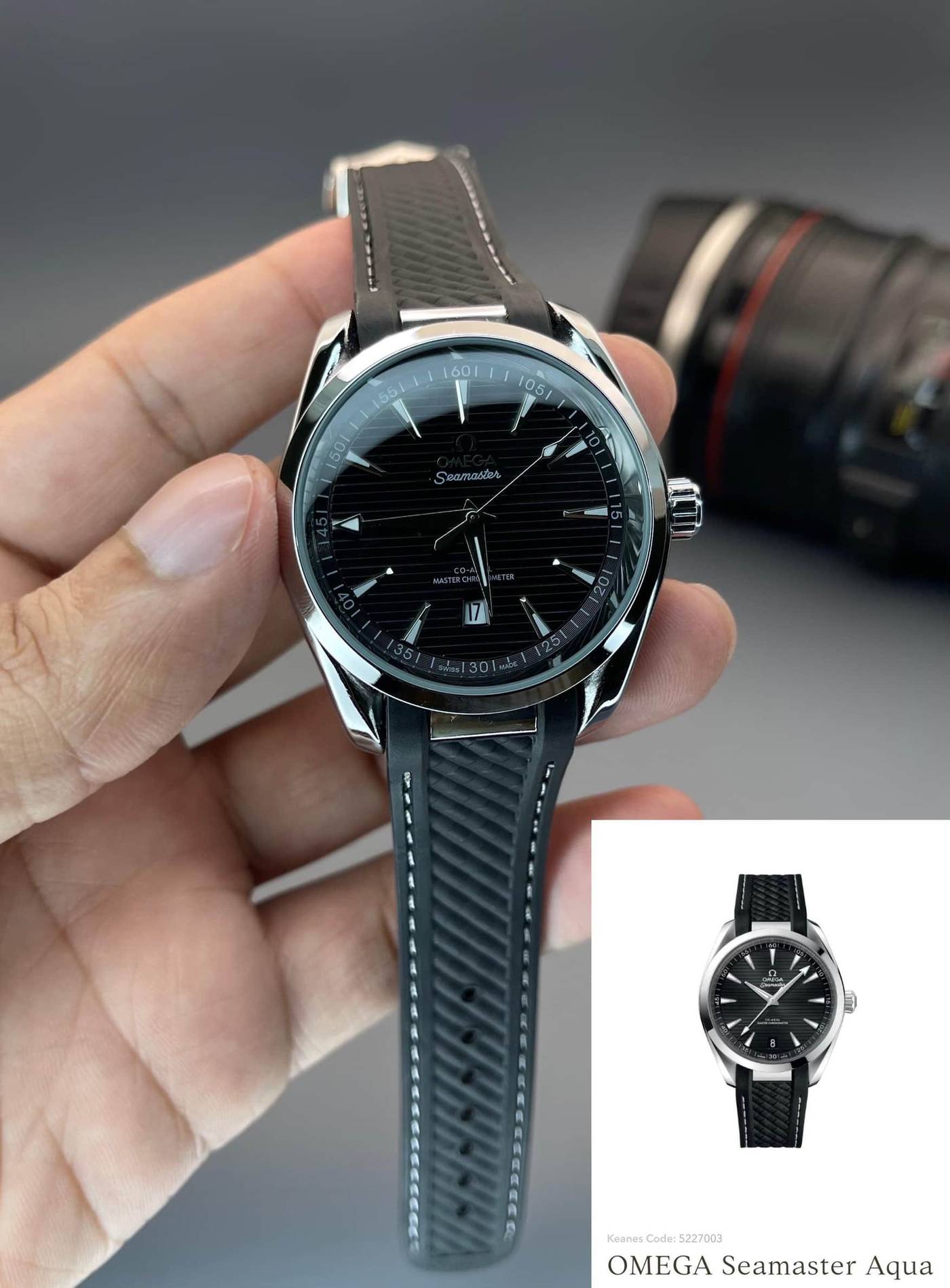 Omega Aqua Terra Black Dial