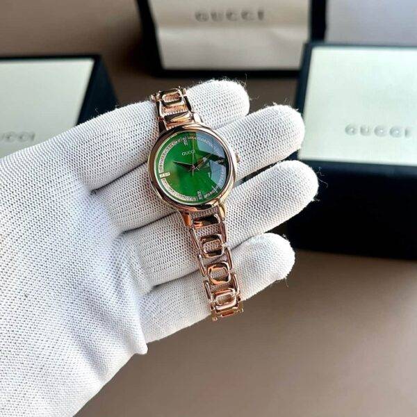 Gucci Elegent Green Dial