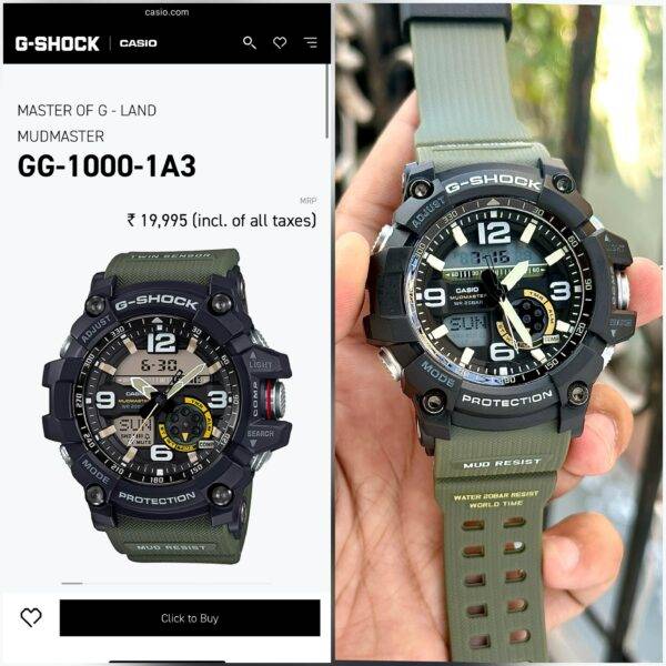 G-SHOCK MUDMASTER GG-1000