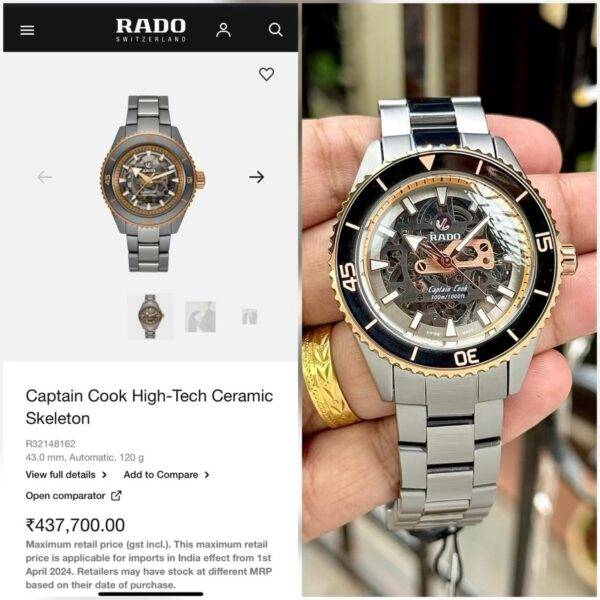 RADO CAPTAIN COOK AUTOMATIC